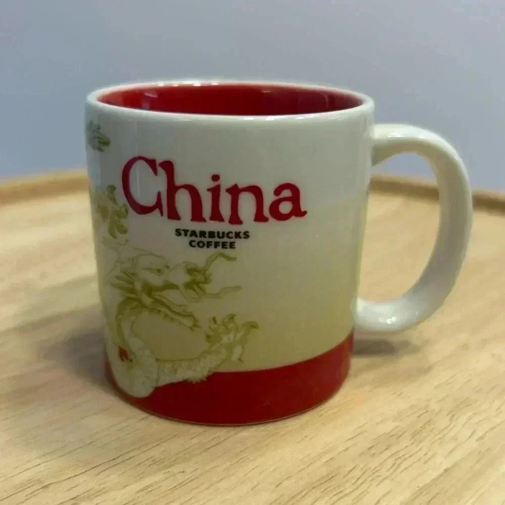 Starbucks 3oz China 2013 Red Mini Espresso Mug